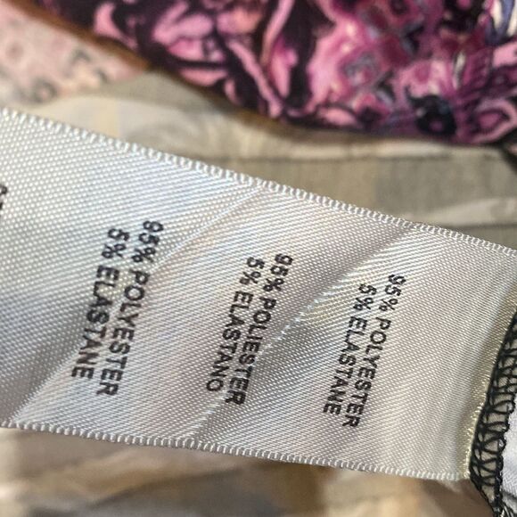 Arna York mixed media tunic plus size colorful artsy bohemian animal print top - Picture 9 of 9